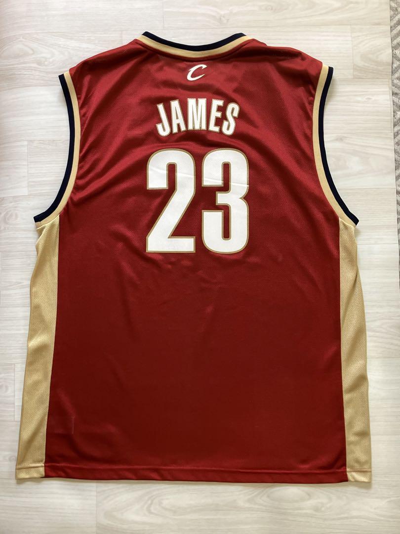 NBA CAVS JAMES #23 レブロン・ジェームズ reebok リーボック製 NBA CAVS JAMES #23 レブロン・ジェームズ reebok リーボック製