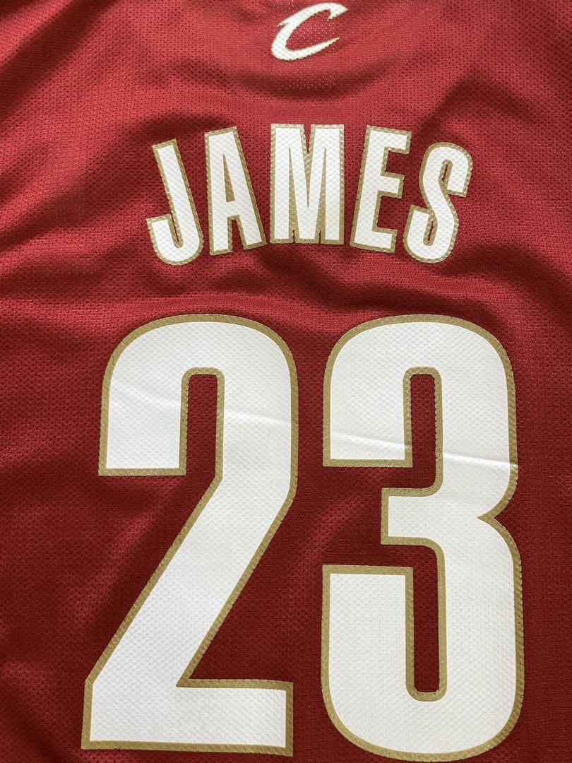 NBA CAVS JAMES #23 レブロン・ジェームズ reebok リーボック製 NBA CAVS JAMES #23 レブロン・ジェームズ reebok リーボック製