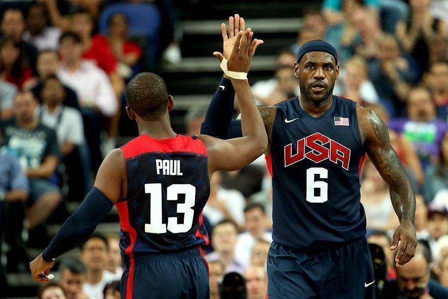 ★未使用品 バスケットボール USA代表 ドリームチーム DREAMTEAM ユニフォーム NBA シャツ バスケ ジャージ ビブス　レブロン コービー L 