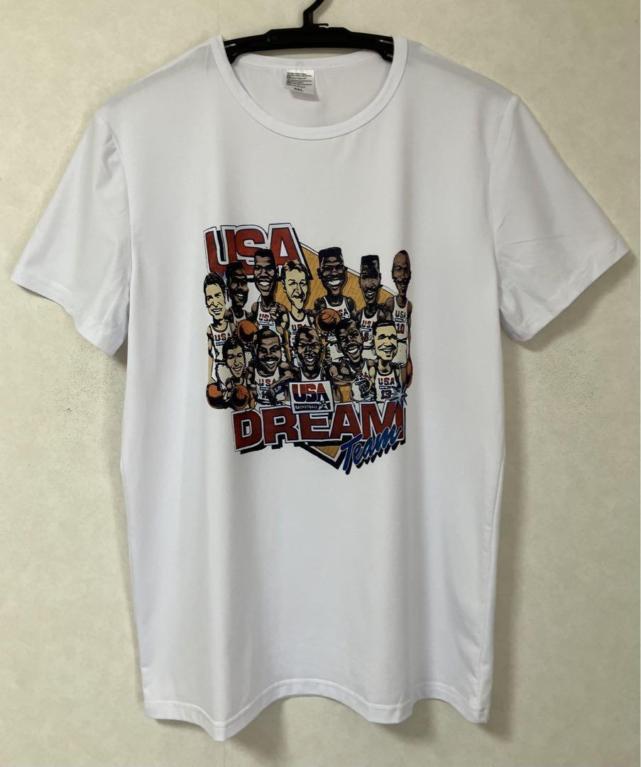 未使用品 バスケットボール USA代表 初代ドリームチーム Tシャツ 未使用品 バスケットボール USA代表 初代ドリームチーム Tシャツ