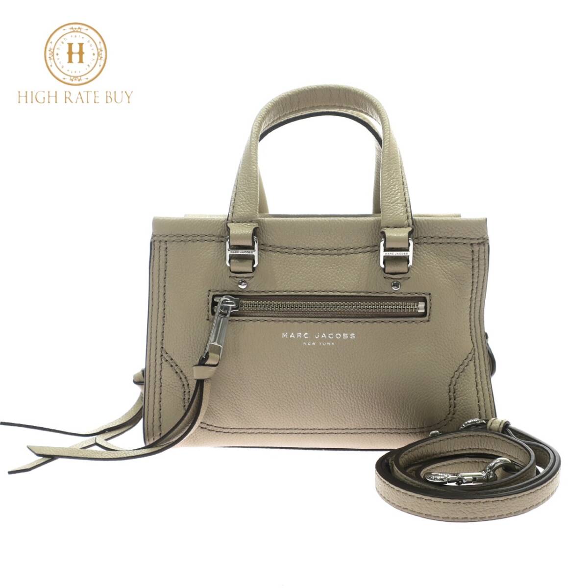 1円スタート 美品 MARC BY MARC JACOBS マークバイマークジェイコブス ミニクルーザー 2way ハンドバッグ M0015022 ショルダー レザー