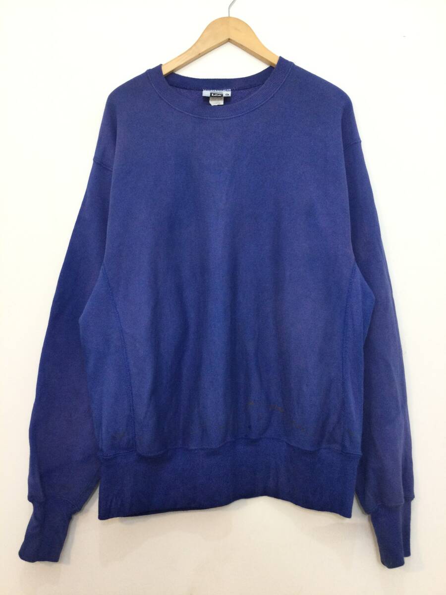 Lee リー USA製 90’s VINTAGE リバースタイプ 無地 スウェット スウェットシャツ トレーナー メンズXL〜 大きめ【焼けあり】249