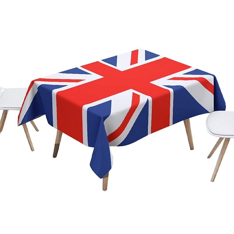  England national flag tablecloth desk cover home use business use Cafe restaurant coffee shop 90cm×90cm square Union Jack M