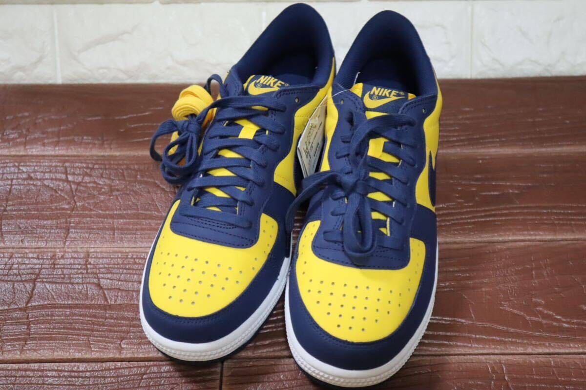新品 定価15400円　27㎝　NIKE ナイキ　TERMINATOR LOW OG ターミネーター　ロー　OG UNIVERSITY GOLD/NAVY-WHITE メンズスニーカー