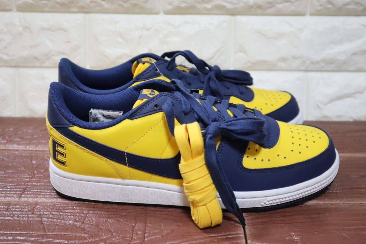 新品 定価15400円　27㎝　NIKE ナイキ　TERMINATOR LOW OG ターミネーター　ロー　OG UNIVERSITY GOLD/NAVY-WHITE メンズスニーカー