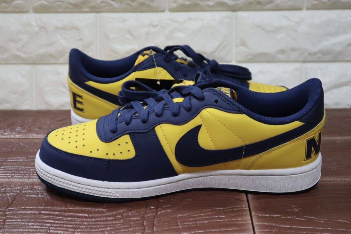 新品 定価15400円　27㎝　NIKE ナイキ　TERMINATOR LOW OG ターミネーター　ロー　OG UNIVERSITY GOLD/NAVY-WHITE メンズスニーカー