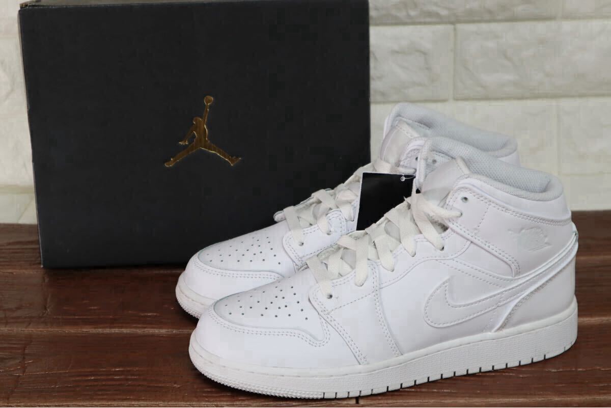 新品 23cm NIKE ナイキ AIR JORDAN 1 MID GS エアジョーダン1 新品 23cm NIKE ナイキ AIR JORDAN 1 MID GS エアジョーダン1