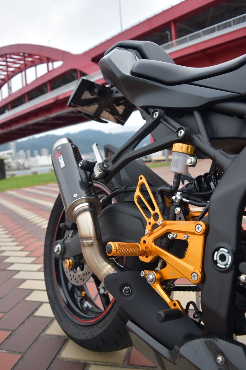 ZX25R SE/ZX4R ベビーフェイスバックステップ ゴールド ZX25R SE/ZX4R ベビーフェイスバックステップ ゴールド