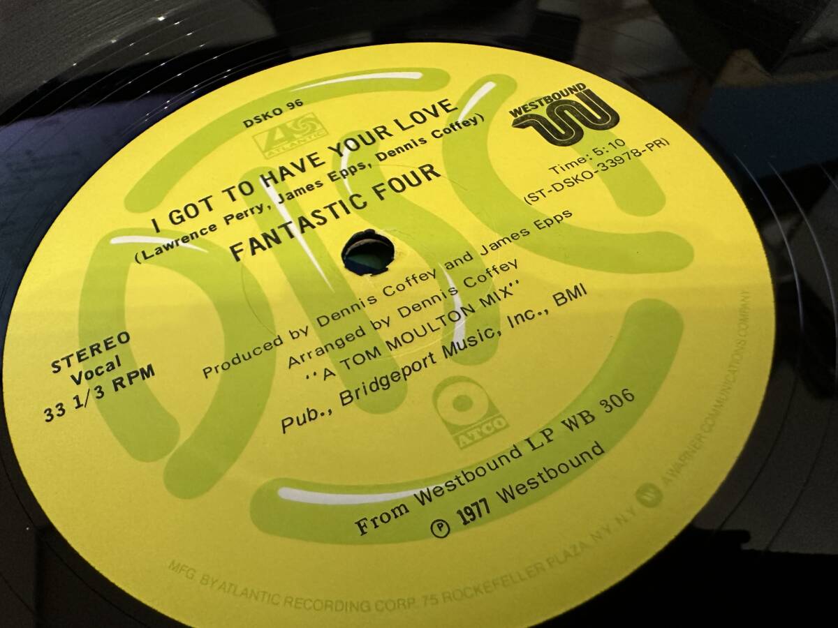 12”★Fantastic Four / I Got To Have Your Love / ダンス・クラシック！