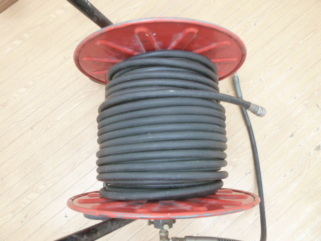 中古】ドラム エアー ホース 長さ約56m 幅600×奥580×高780mm 中古】ドラム エアー ホース 長さ約56m 幅600×奥580×高780mm
