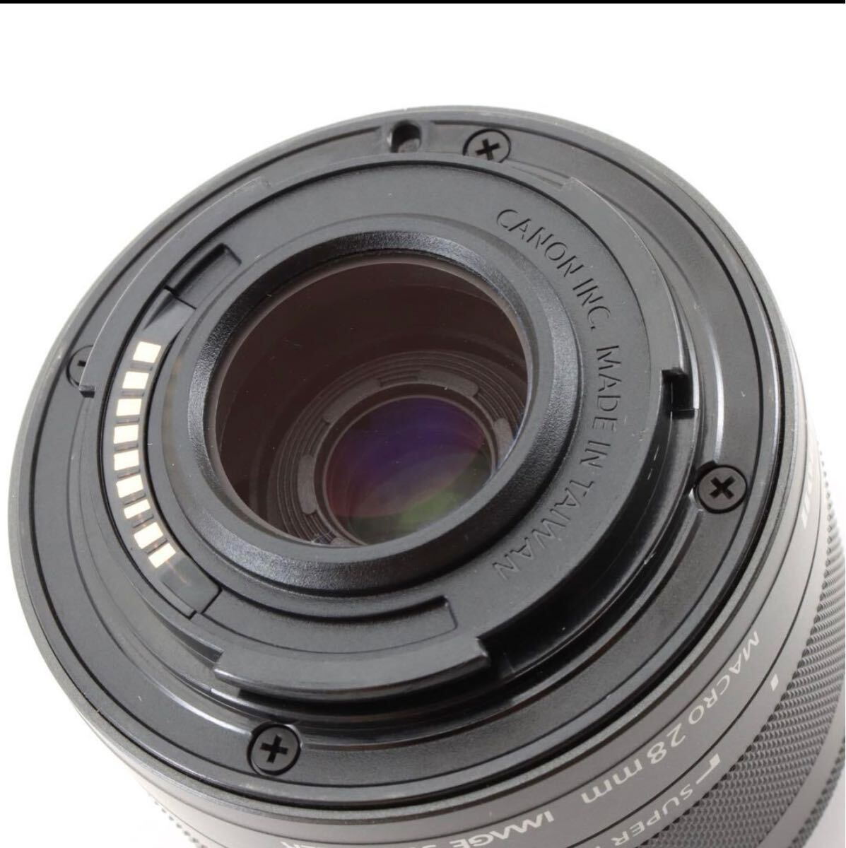 美品 ミラーレス用・単焦点レンズ Canon EF-M 28mm IS STM 美品 ミラーレス用・単焦点レンズ Canon EF-M 28mm IS STM