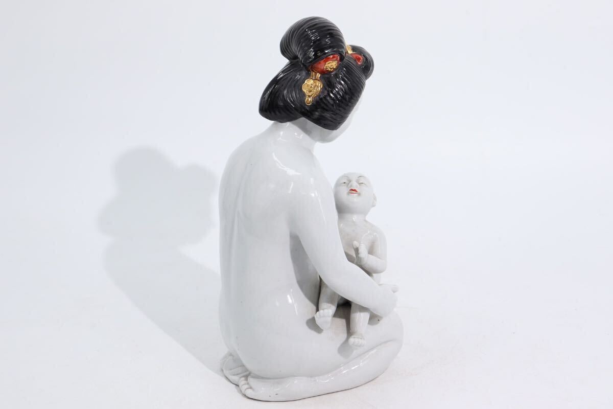 レトロ 春画 人形 陶器 色絵 置物|日本の陶磁 レトロ 春画 人形 陶器 色絵 置物|日本の陶磁