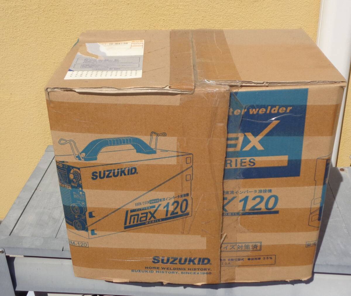 * unused goods * Suzuki do direct current inverter welding vessel IMAX120 I Max 120 SIM-120