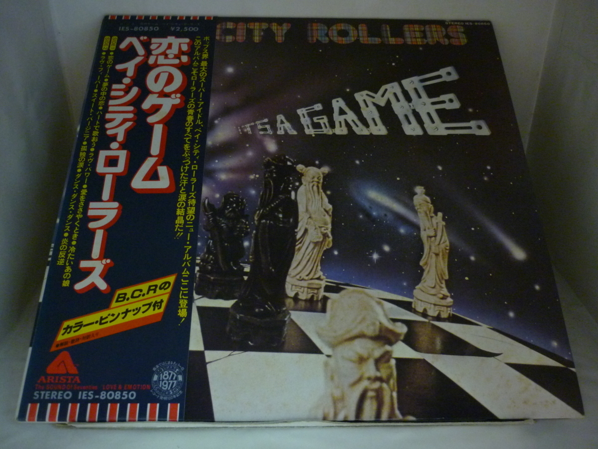 LPA12926　ベイ?シティ?ローラーズ BAY CITY ROLLERS　/　戀のゲーム IT'S A GAME　/　國內(nèi)盤LP 盤良好