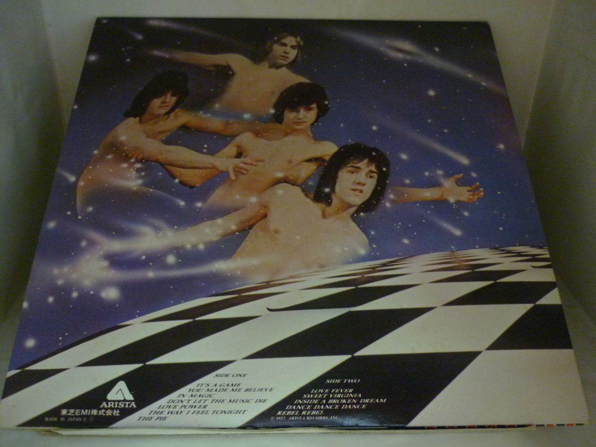 LPA12926　ベイ?シティ?ローラーズ BAY CITY ROLLERS　/　戀のゲーム IT'S A GAME　/　國內(nèi)盤LP 盤良好