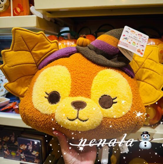 クッション リーナベル シェリーメイ クッキーアン ハロウィン 2024年 ステラルー ダッフィー 上海ディズニー ジェラトーニ オルメル