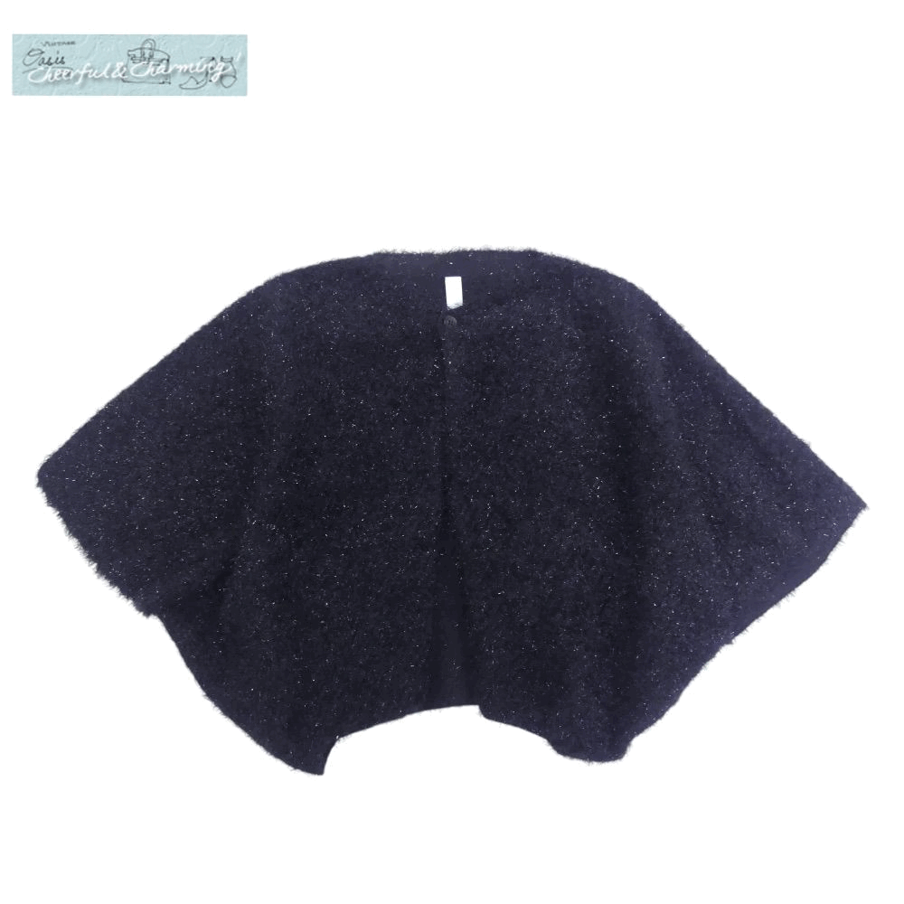 CFCL シーエフシーエル カーディガン POTTERY LUXE SHORT SLEEVE ROUND CARDIGAN F ブラック ポリエステルBLEND