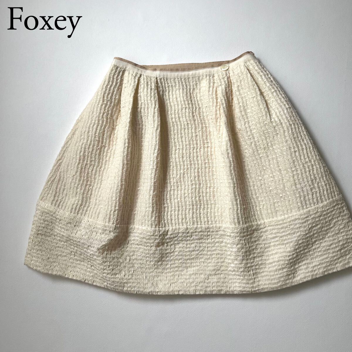 прекрасный товар FOXEY BOUTIQUE Foxey btik flair юбка vanilla стежок Vanilla Stitch колени длина юбка Logo plate женский прекрасный товар FOXEY BOUTIQUE Foxey btik flair юбка vanilla стежок Vanilla Stitch колени длина юбка Logo plate женский