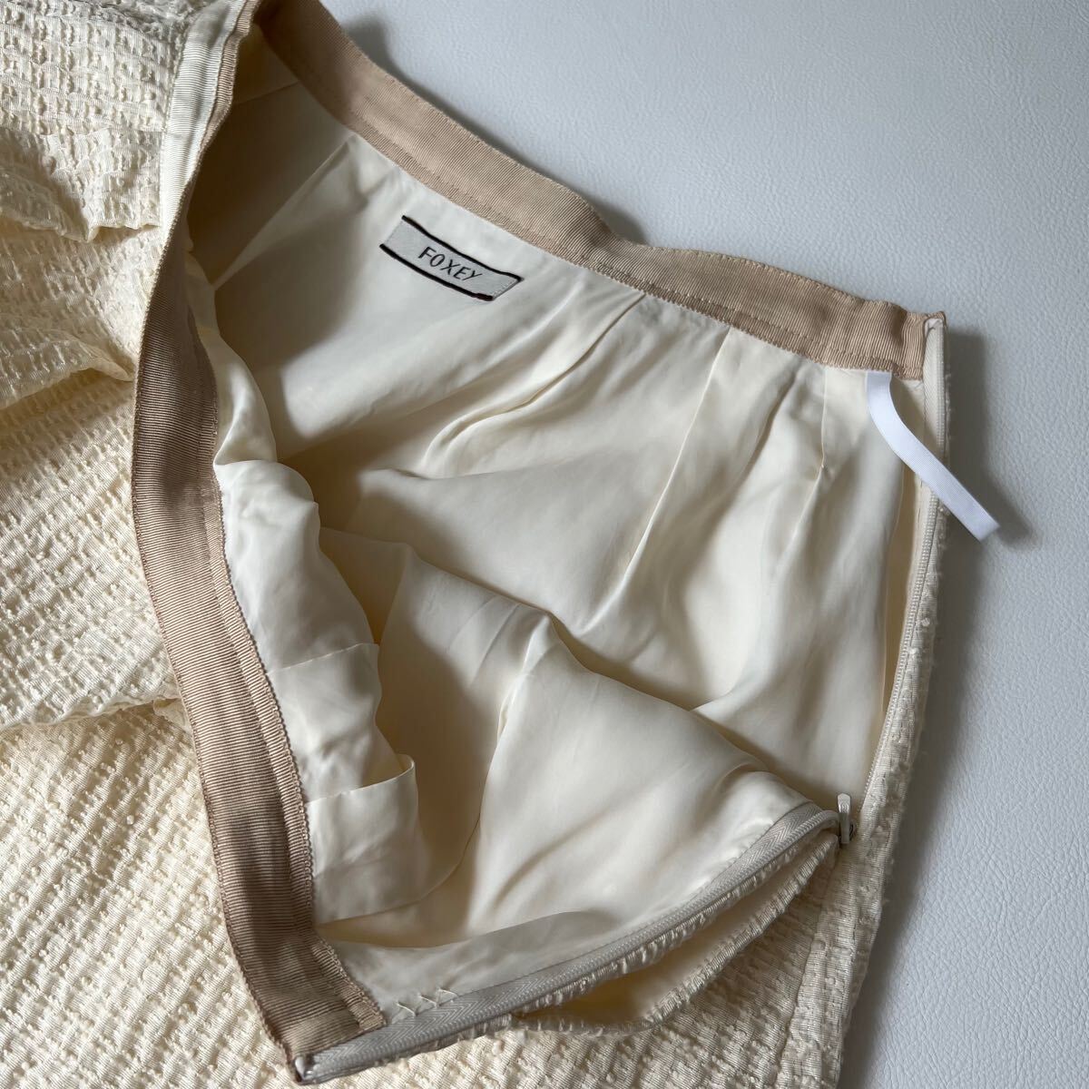 прекрасный товар FOXEY BOUTIQUE Foxey btik flair юбка vanilla стежок Vanilla Stitch колени длина юбка Logo plate женский