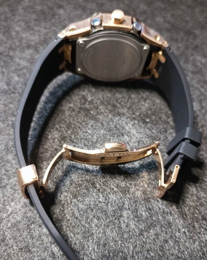 RG чёрный GA2100 GA2110 GAB2100 GA-2100 Casio -k нержавеющая сталь metal частота custom металл кейс GSHOCK G амортизаторы G-SHOCKji- амортизаторы 
