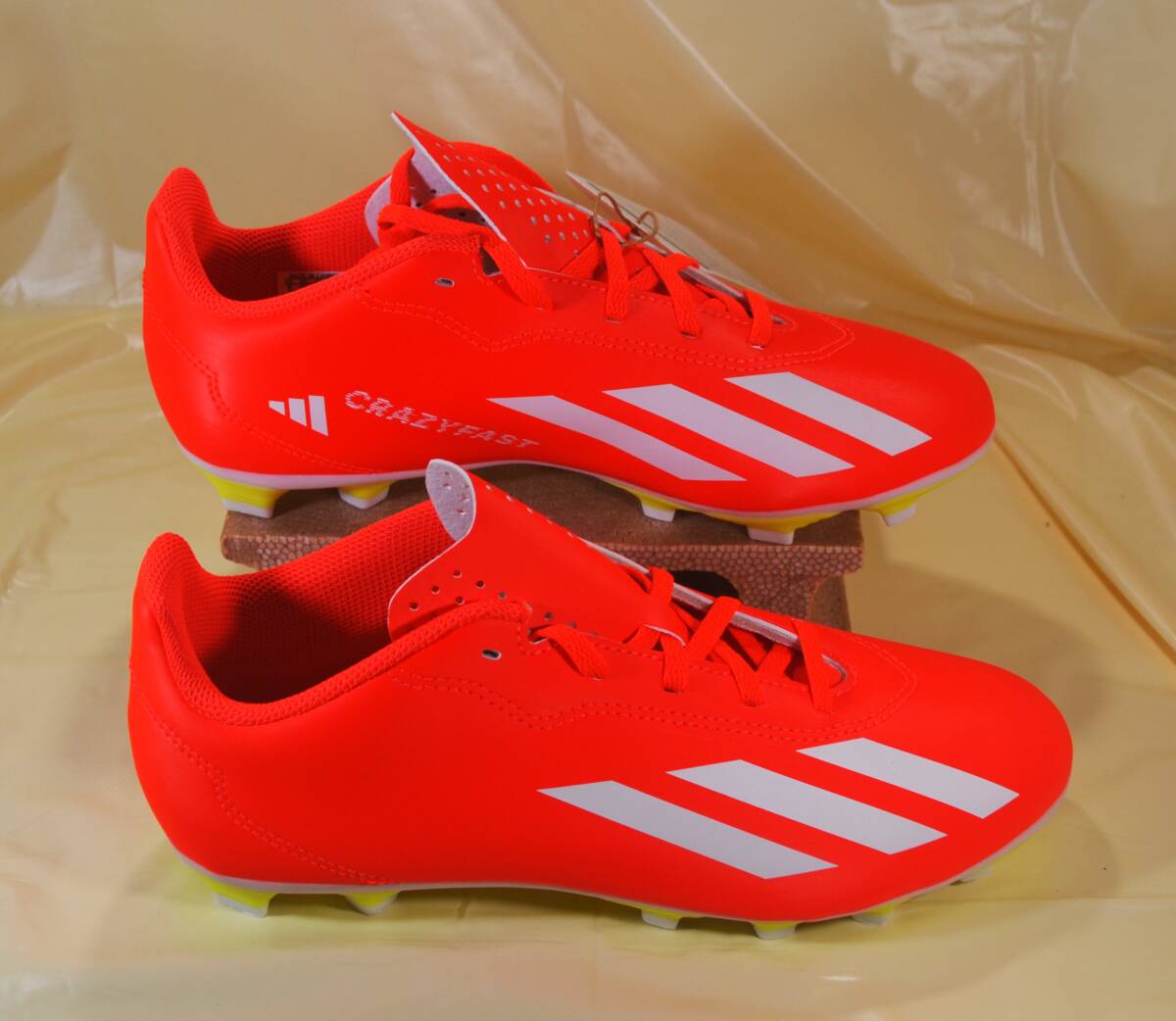 [ новый товар |24.5cm| включая доставку ] Adidas # футбол шиповки обувь #Xk Lazy быстрый CLUB FxG J#IF0720
