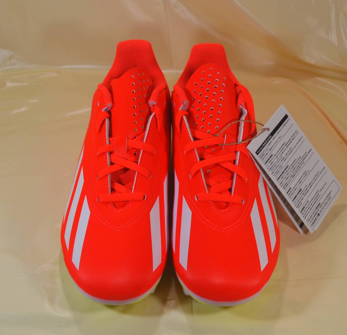 [ новый товар |24cm| включая доставку ] Adidas # футбол шиповки обувь #Xk Lazy быстрый CLUB FxG J#IF0720