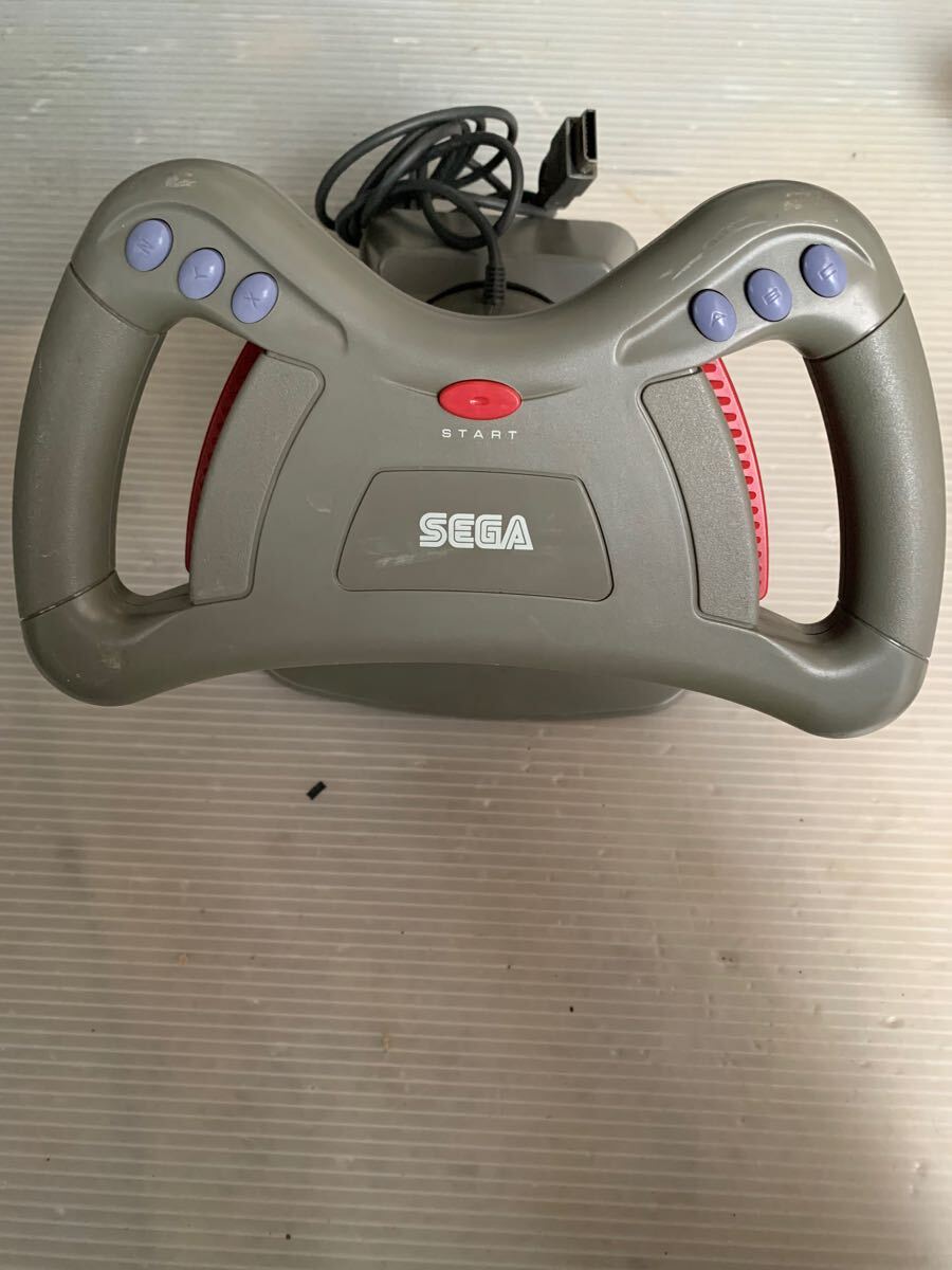 セガサターン レーシングコントローラー HSS-0115 SEGA