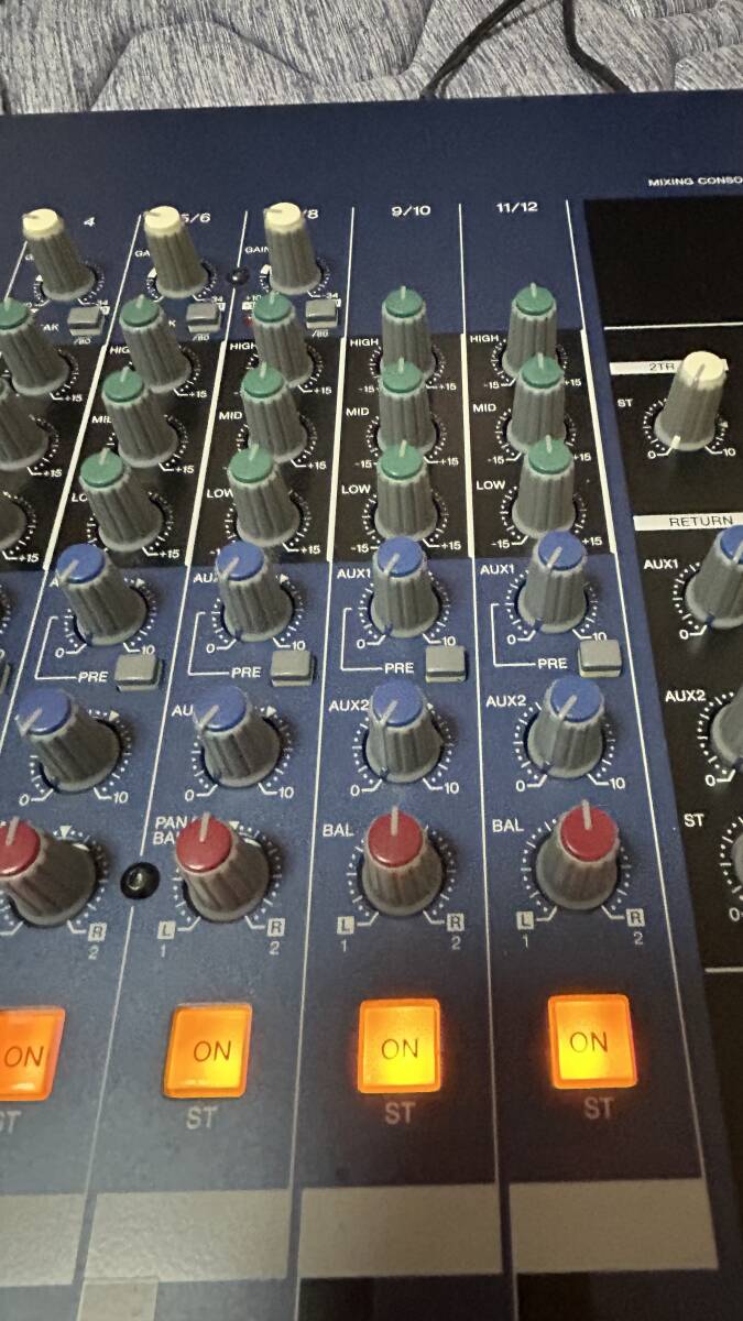 [ Junk ]YAMAHA mixing console MG12/4 secondhand goods 