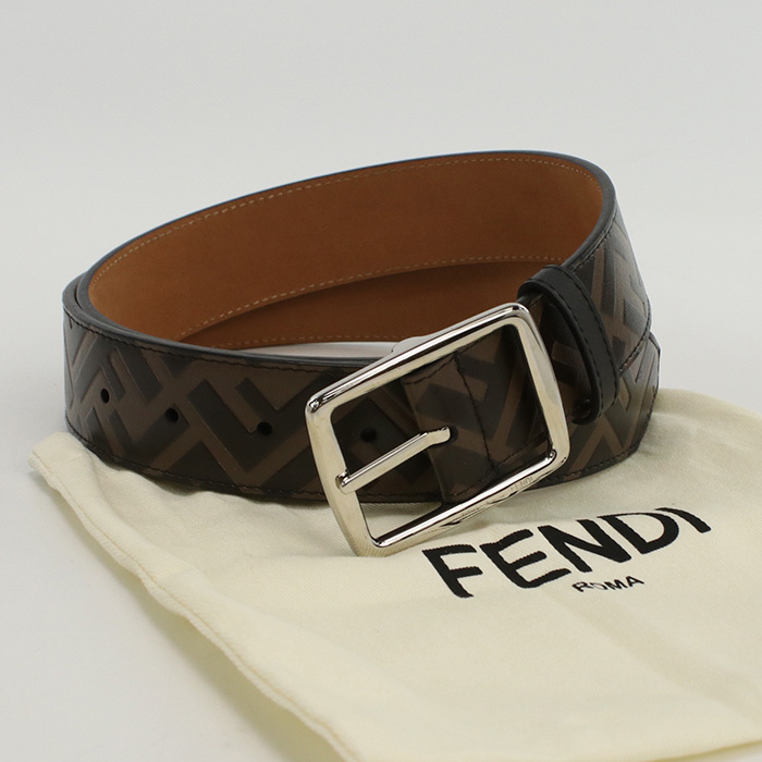 中古良品フェンディFENDI ベルト レザー ランク:A us-2 メンズ 中古良品フェンディFENDI ベルト レザー ランク:A us-2 メンズ