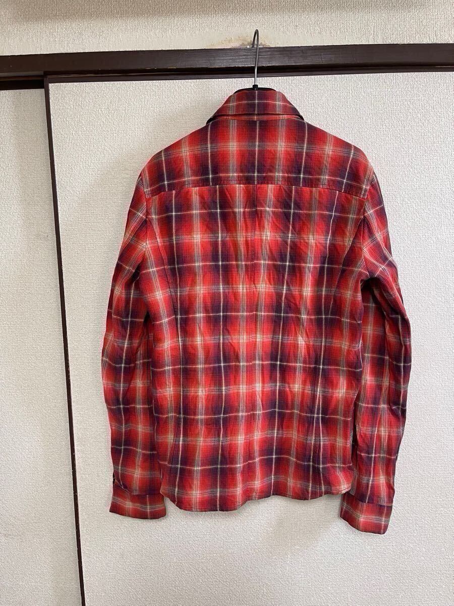【美品】【レターパックプラス対応】 wjk ダブルジェイケイ HOOK SHIRTS フックシャツ ホック 長袖 即決早い者勝ち