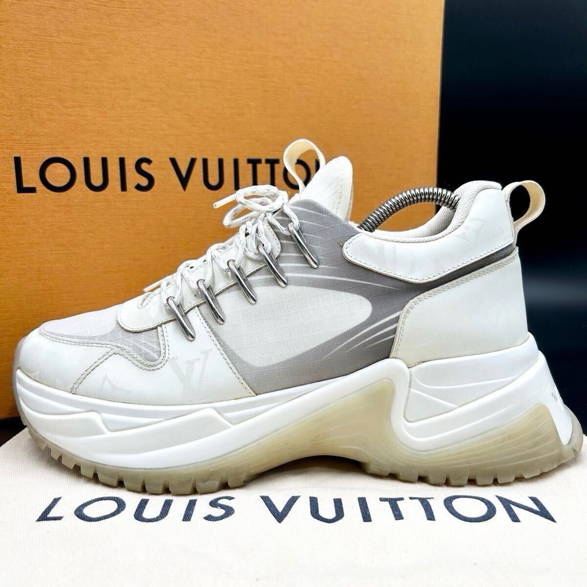 Louis Vuitton ホワイト ドライビィングシューズ 6 1/2 Louis Vuitton ホワイト ドライビィングシューズ 6 1/2(LOUIS