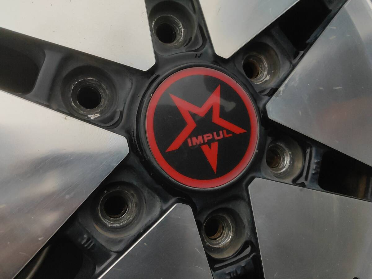  Caravan снимать 2 шт. комплект IMPUL SILHOUETTE "Impul" Silhouette 15 дюймовый 6J in комплект 40 6 дыра PCD139.7,195/80R15 шина есть [ б/у ]