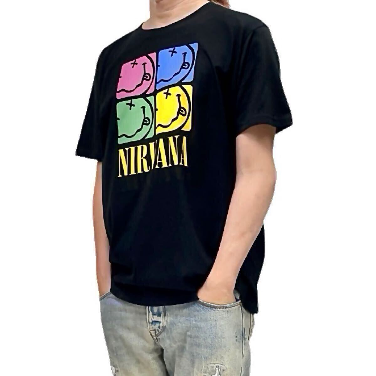 新品 NIRVANA ニルヴァーナ カラフル ニコちゃん スマイリー 90 新品 NIRVANA ニルヴァーナ カラフル ニコちゃん スマイリー 90