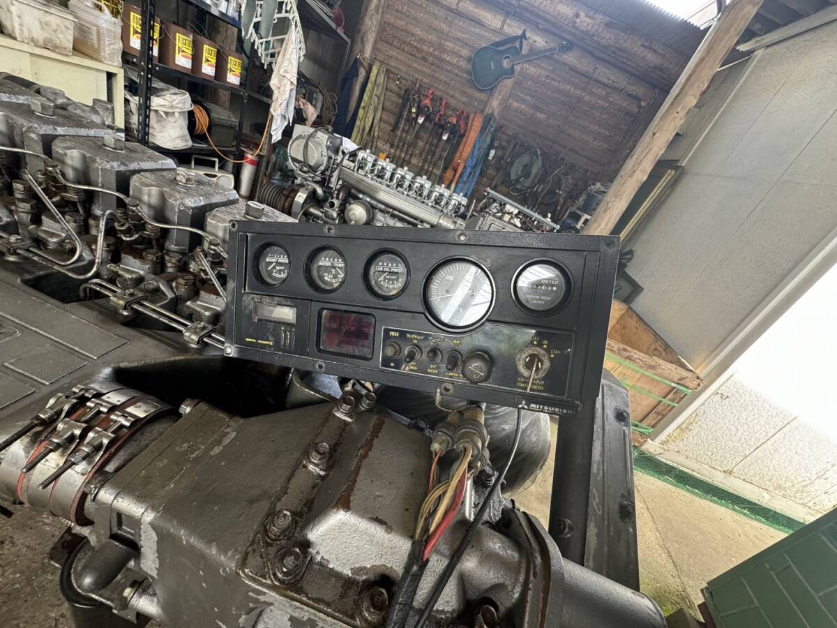 三菱船内機 S6M3-MTK-S 420馬力 最大500馬力 減速比:2.58 三菱船内機 S6M3-MTK-S 420馬力 最大500馬力 減速比:2.58