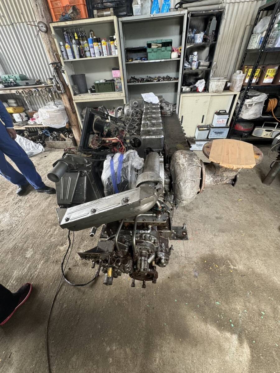 三菱船内機 S6M3-MTK-S 420馬力 最大500馬力 減速比:2.58 三菱船内機 S6M3-MTK-S 420馬力 最大500馬力 減速比:2.58