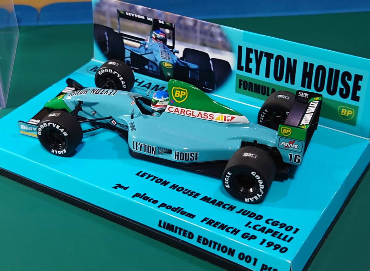 ミニチャンプス F1 1/43 レイトンハウス C901 カペリ Bibian 比比昂 - 【レア品】 ミニチャンプス製 1/43 レイトン