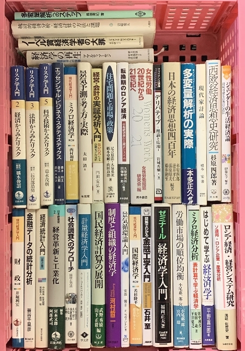 経済学 関連本 まとめて 35冊以上 セット 経済学入門 リスク学入門 ミクロ経済学 ジェンダーの生活経済論 他