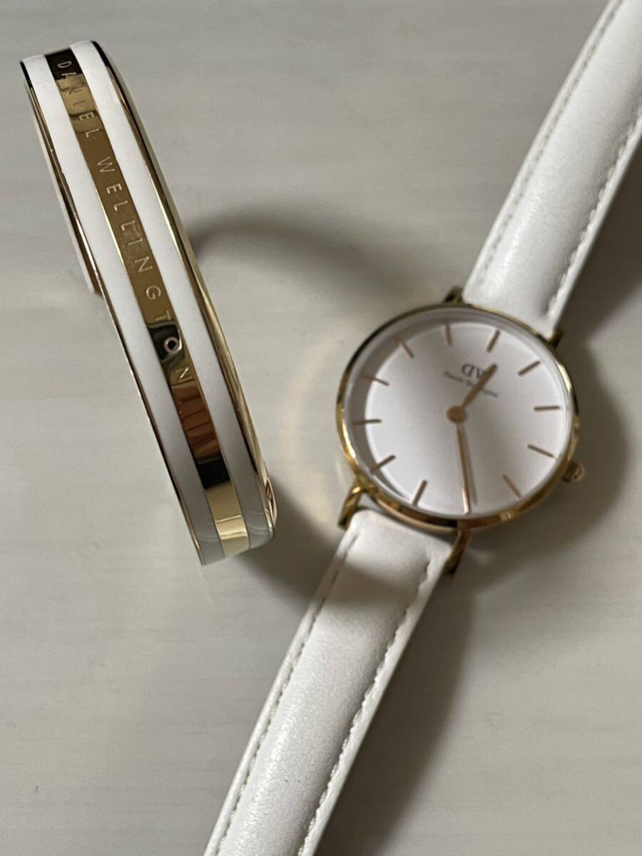 Daniel Wellington Daniel we Lynn тонн подлинный товар прекрасный товар принадлежности в наличии браслет комплект женские наручные часы Classic белый работа товар раунд 