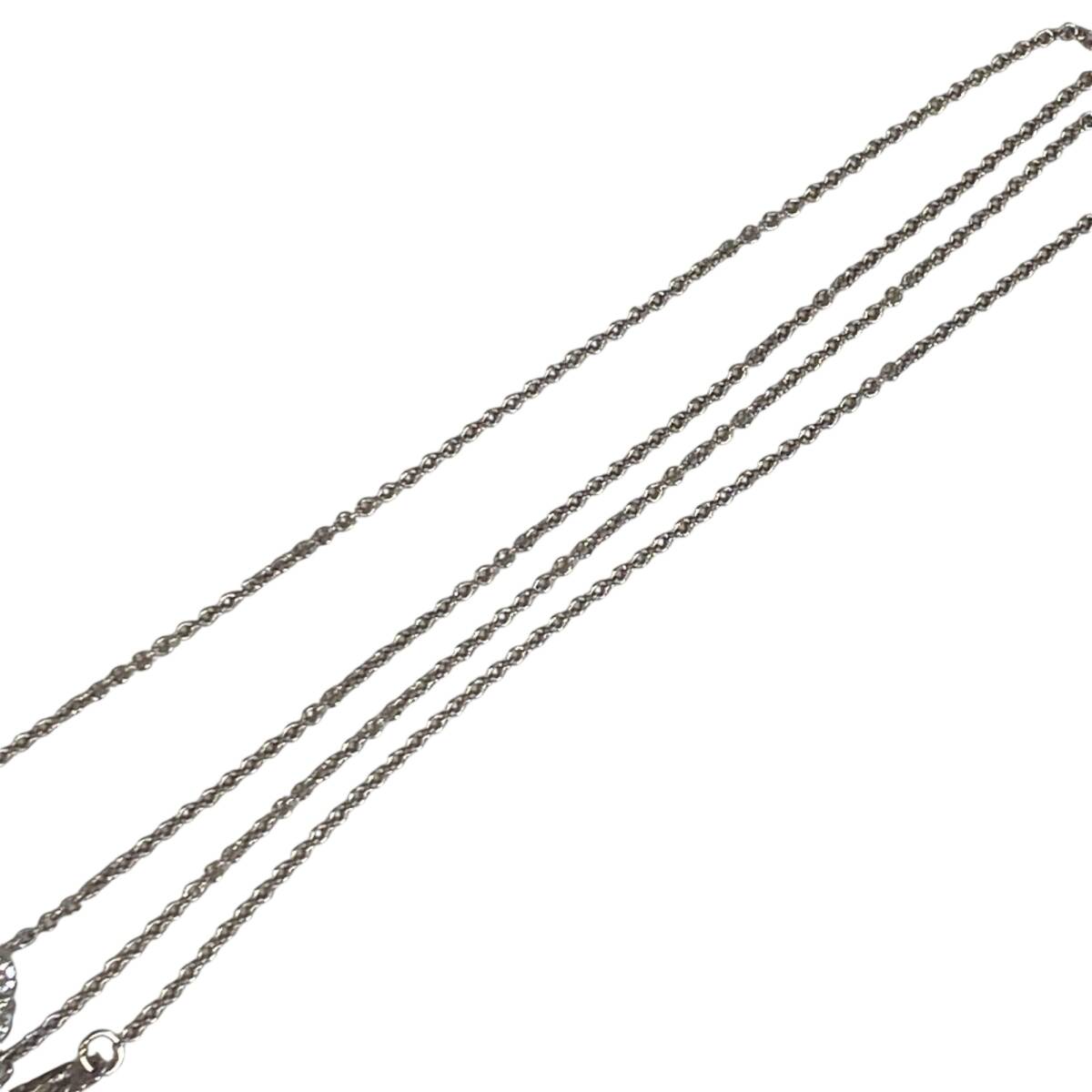 [ б/у товар ] Tiffany Tiffany&Co sentimental Heart Pt950 4.5g колье J73602RD