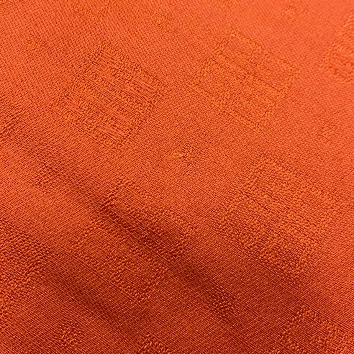 [ б/у товар ]GIVENCHY Givenchy бахрома палантин orange шаль muffler женский kyA11245RO