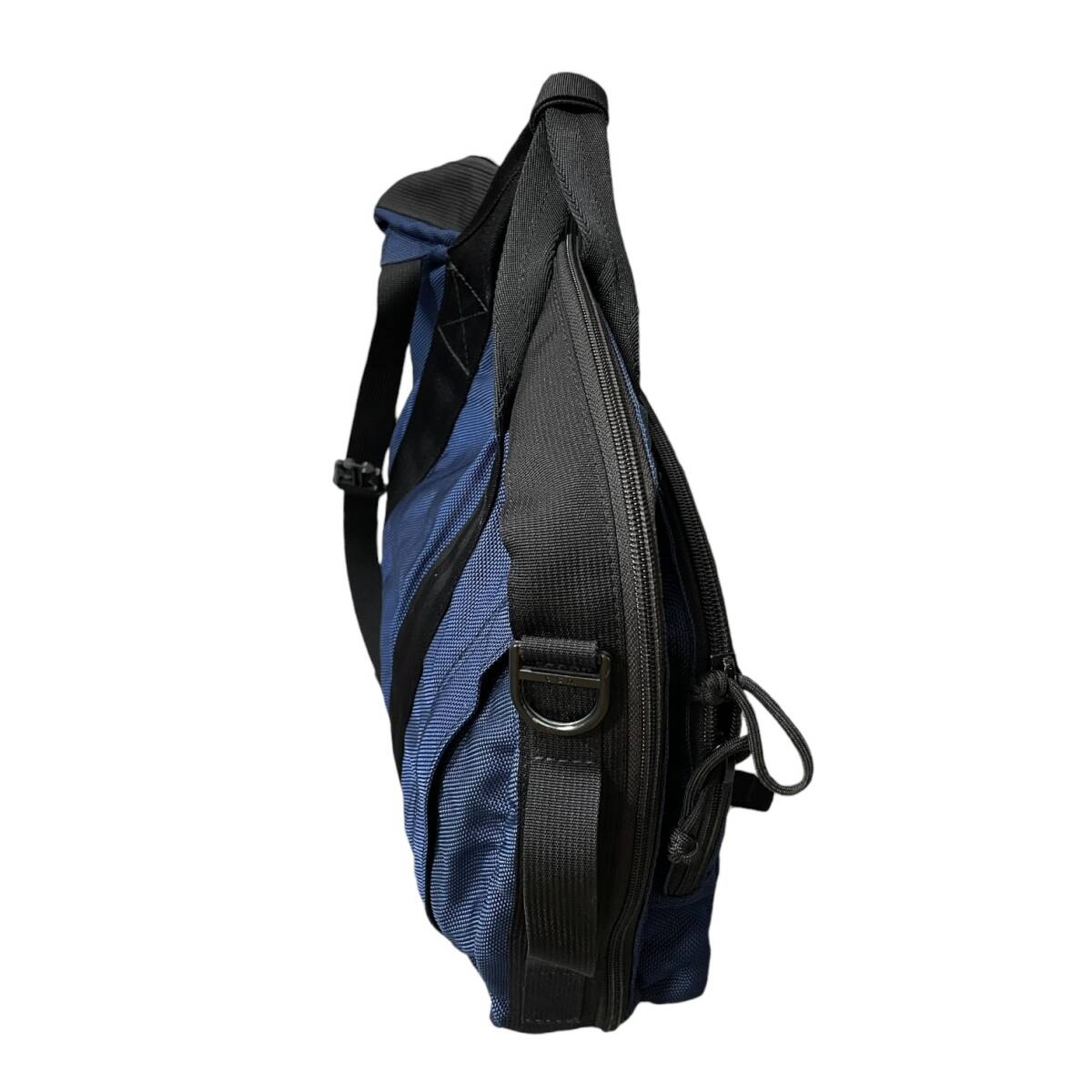 ◆中古品◆BRIEFING x EDIFICE ブリーフィングxエディフィス USA制 EUCLID ブリーフケース ビジネスバッグ リュック ネイビー R74533ND