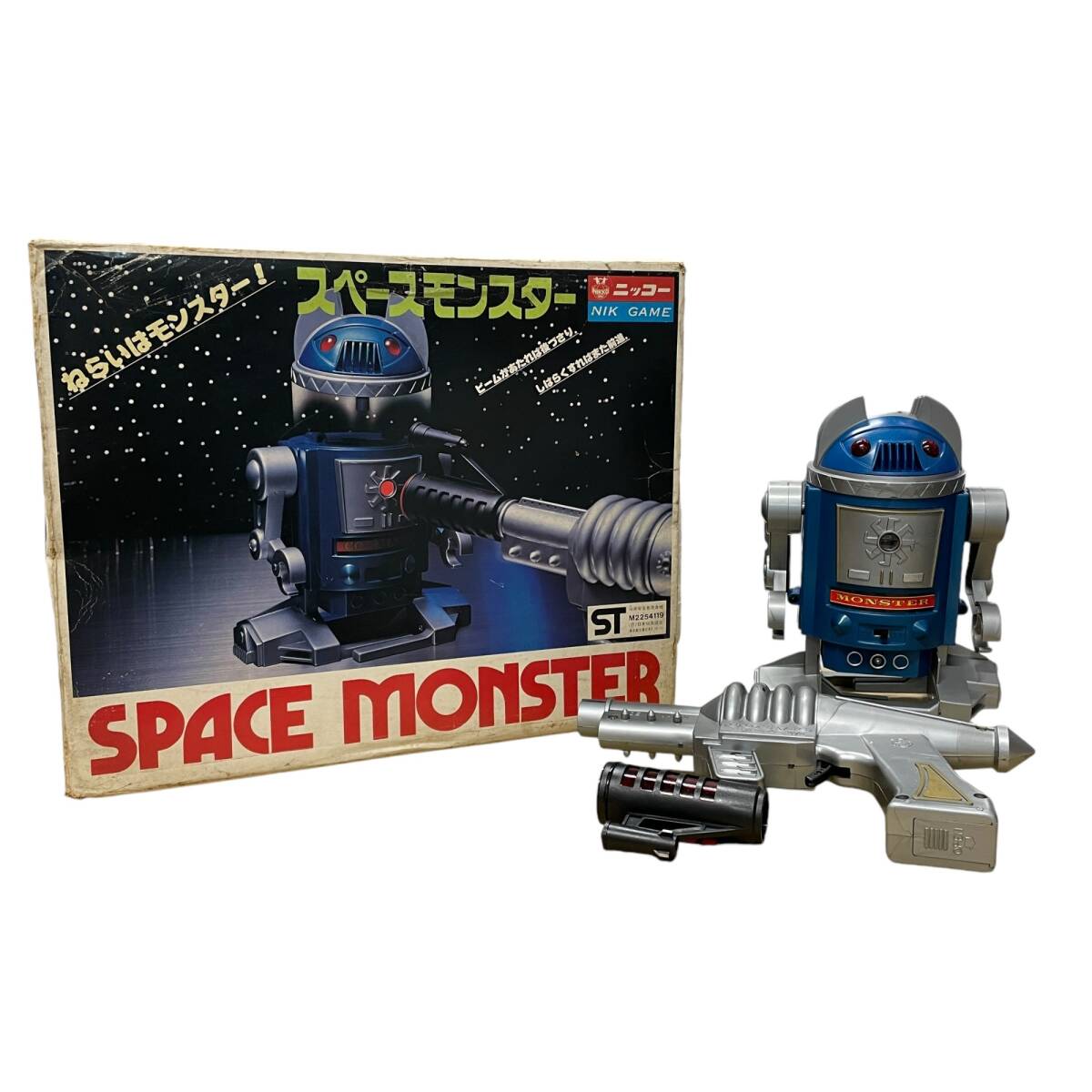 ◆中古品◆ニッコー SPACE MONSTER スペースモンスター コスモビーム ロボット レトロ おもちゃ 玩具 日本製 ※動作未確認 R74153NJ