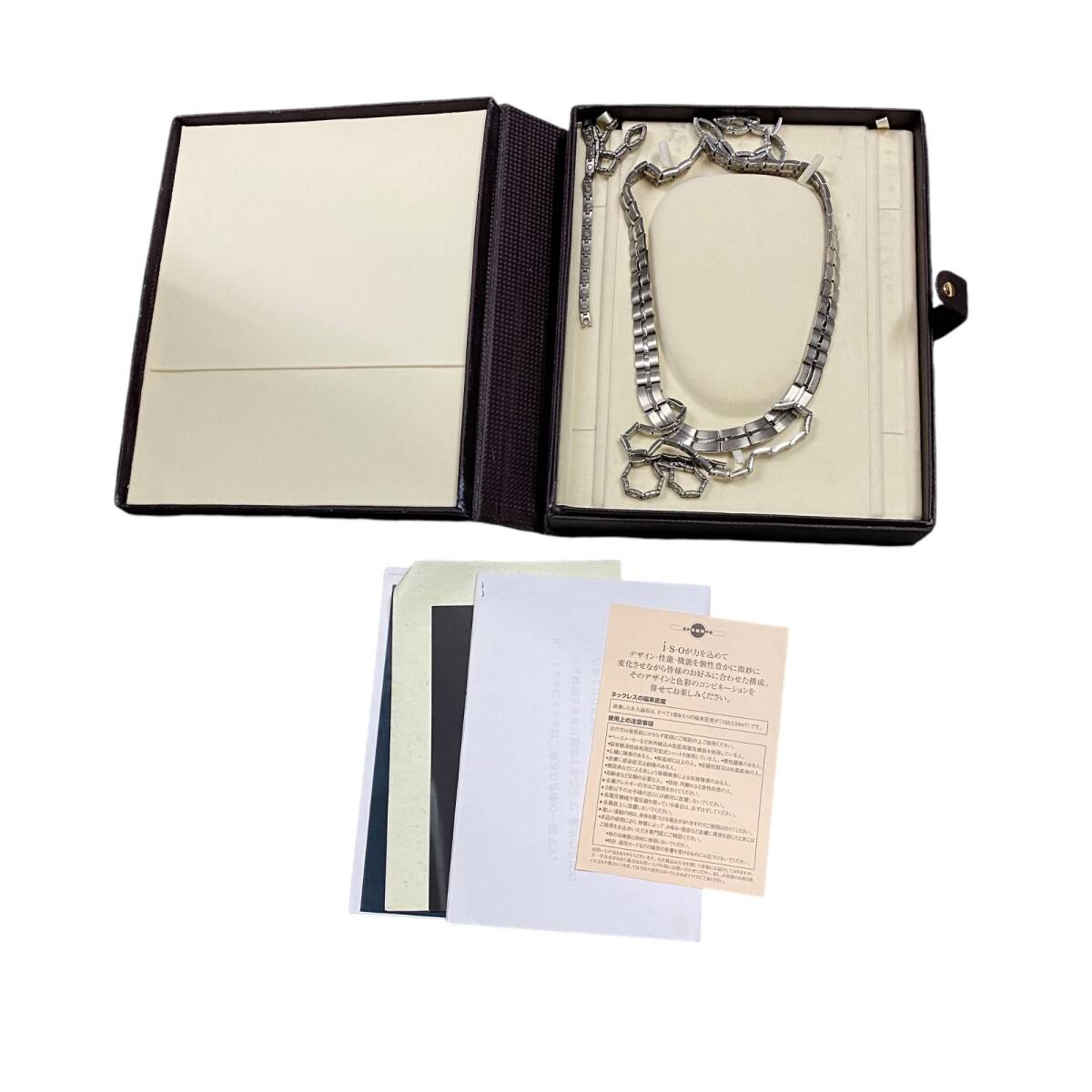 【中古品】ISO CARE Healma磁石 磁気ネックレス ブレスレット スタートセット 計6個まとめ A10-483RD