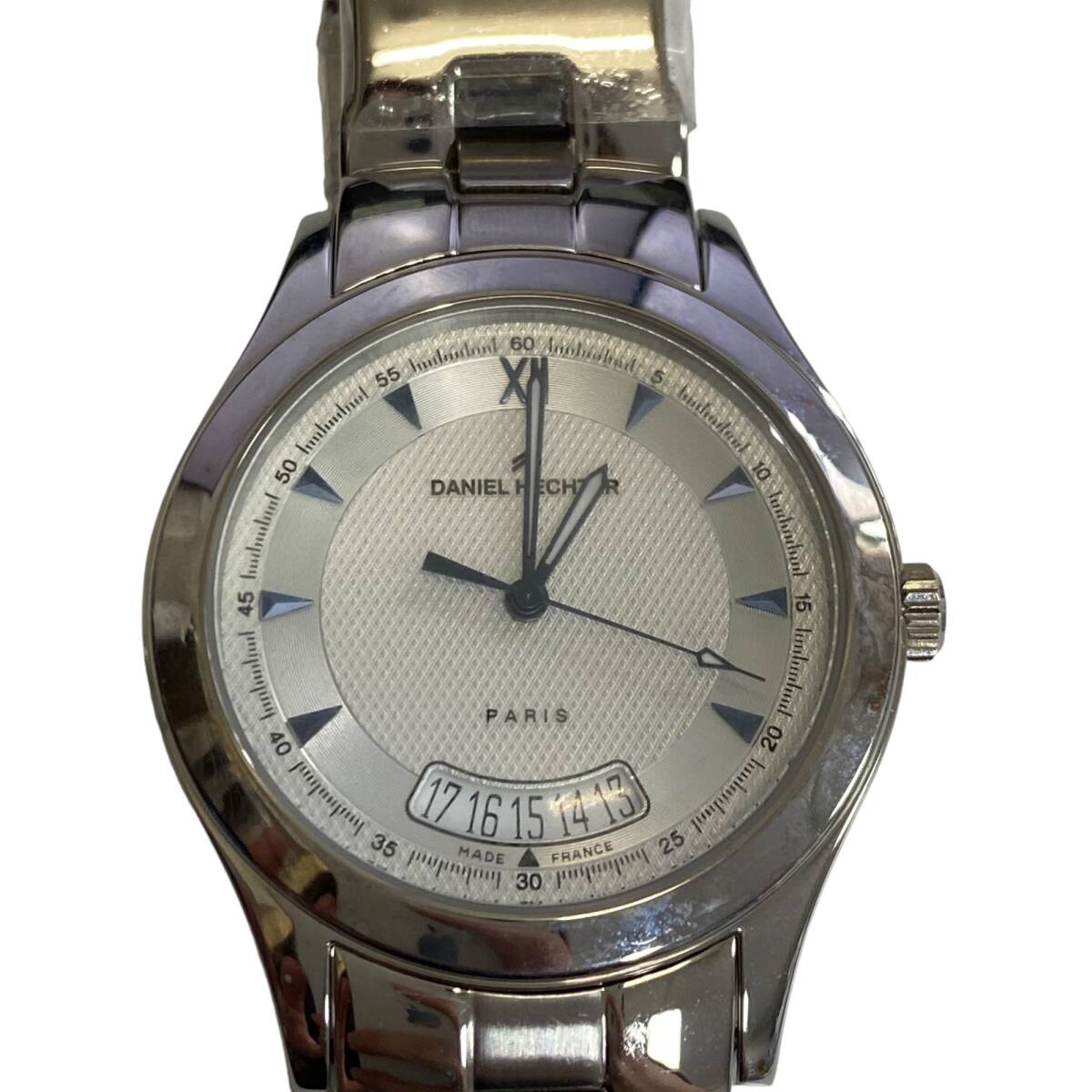 【中古品】DANIEL HECHTER ダニエル・エシュテル クオーツ 腕時計 メンズ腕時計 稼働品 A10-496RD