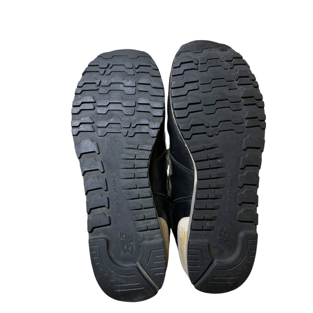 ◆中古品◆ ニューバランス NEW BALANCE M576K 廃盤モデル ガラスレザー ブラック 黒 サイズ9 1/2(27.5cm) 80年代 本體のみ V75618NA