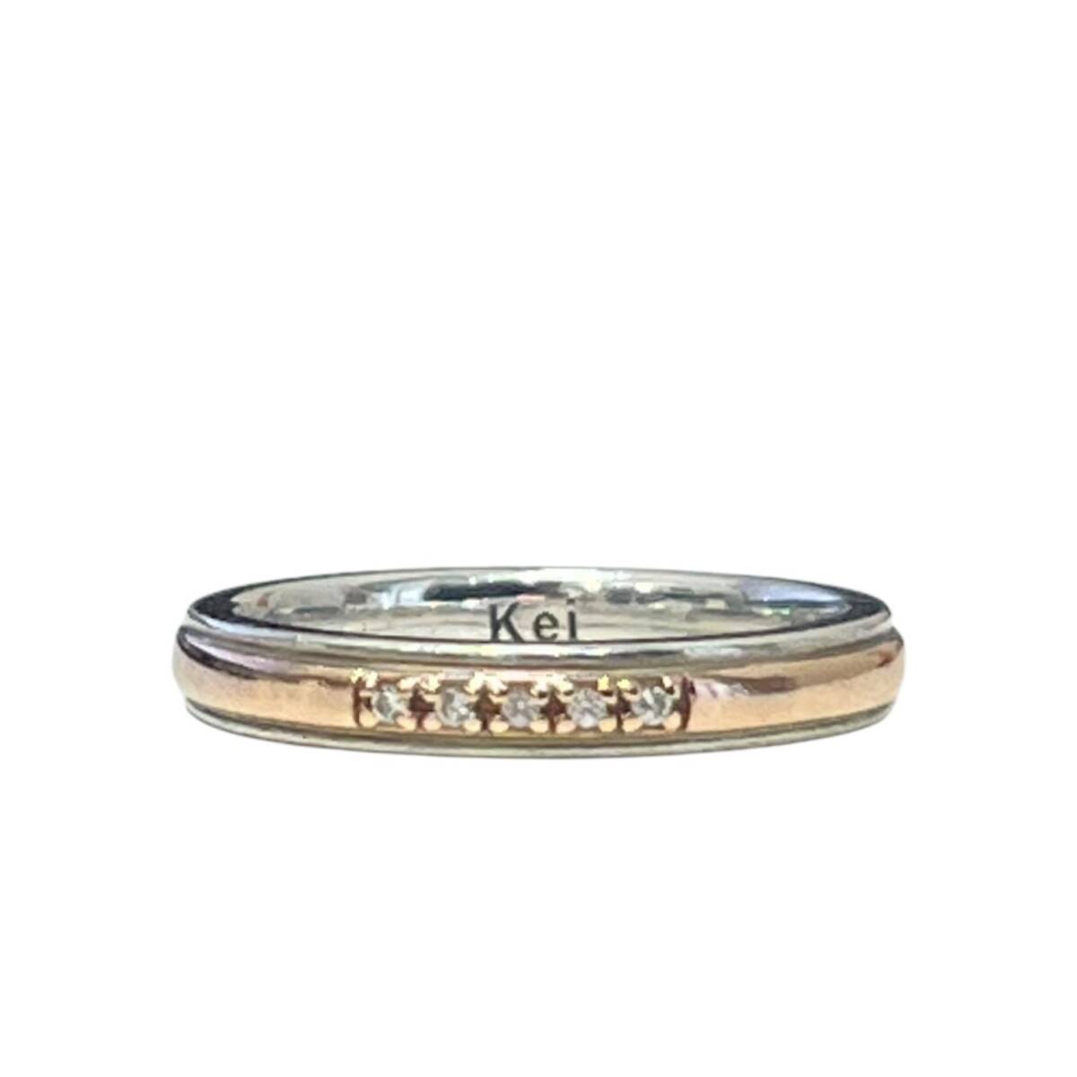 ■中古品■４℃ リング 10号 SV/K10 本体のみ アクセサリー ZE2226Z