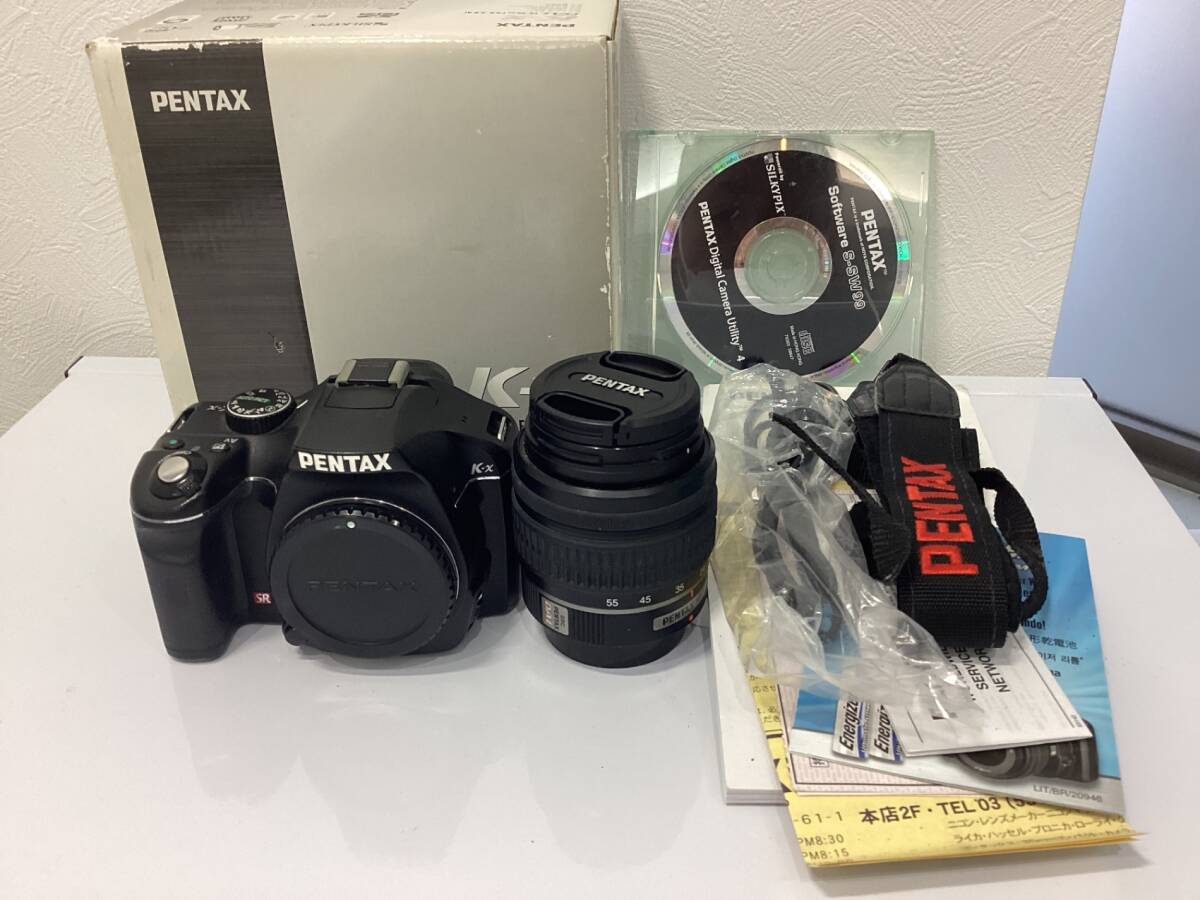 ペンタックス　ＤＡＬ18-55ｍｍ K-x　動作未確認品 ZO792Z