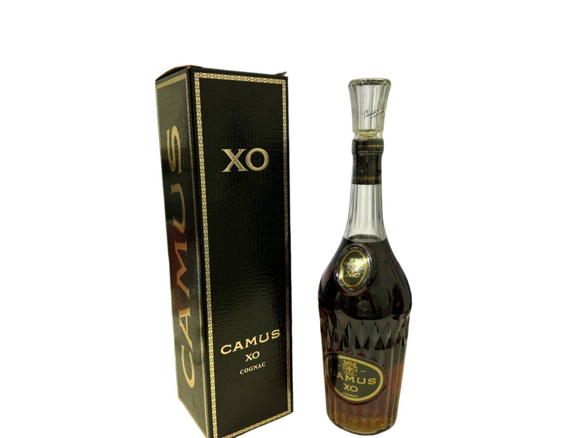 CAMUS XO ブランデー カミュ ロングネック コニャック 洋酒 古酒 未開栓 DYJ750