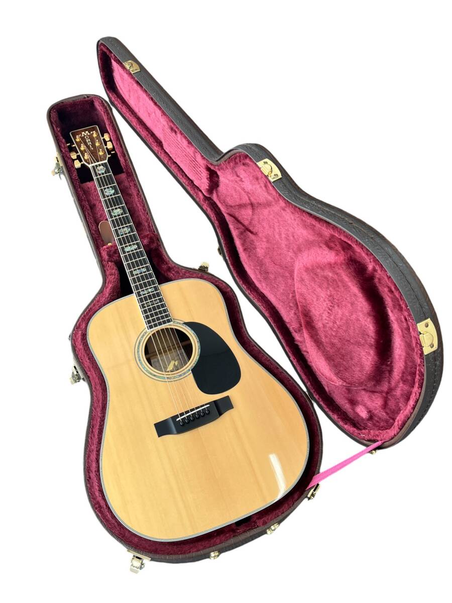 【中古・着払い発送】 MORRIS (モーリス) ギター TF-45 ギターケース付 STS295