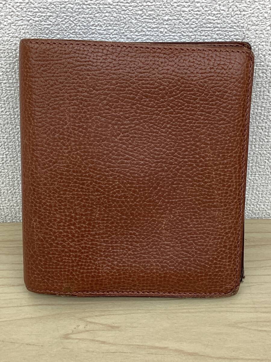DELVAUX デルヴォー 二つ折り財布 レザー kyZ6936K